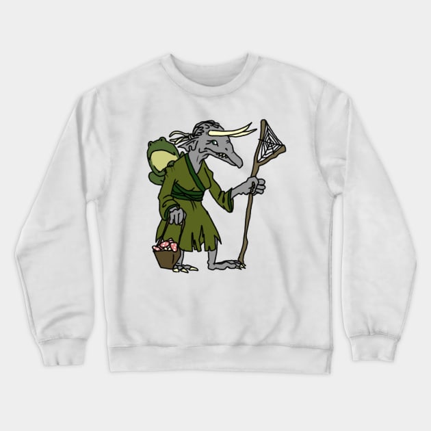 Dragonborn Druid Crewneck Sweatshirt by NathanBenich